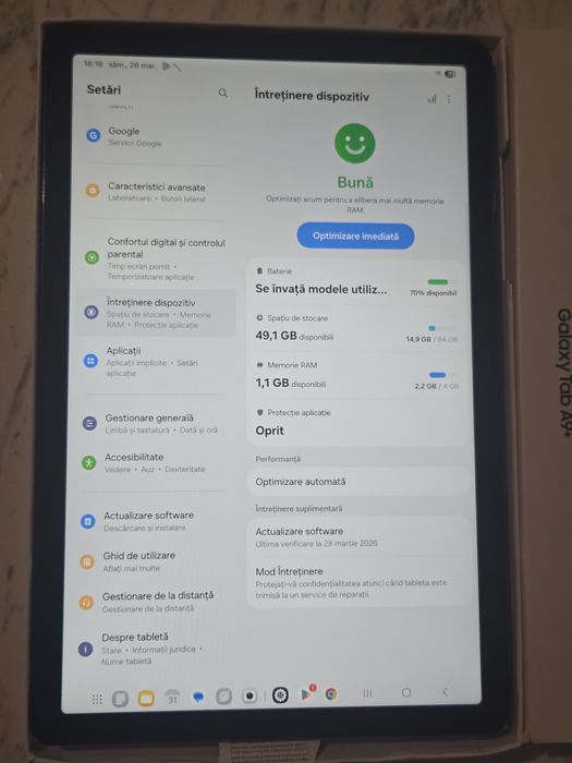 Vand/schimb Tab A9 Plus 64gb