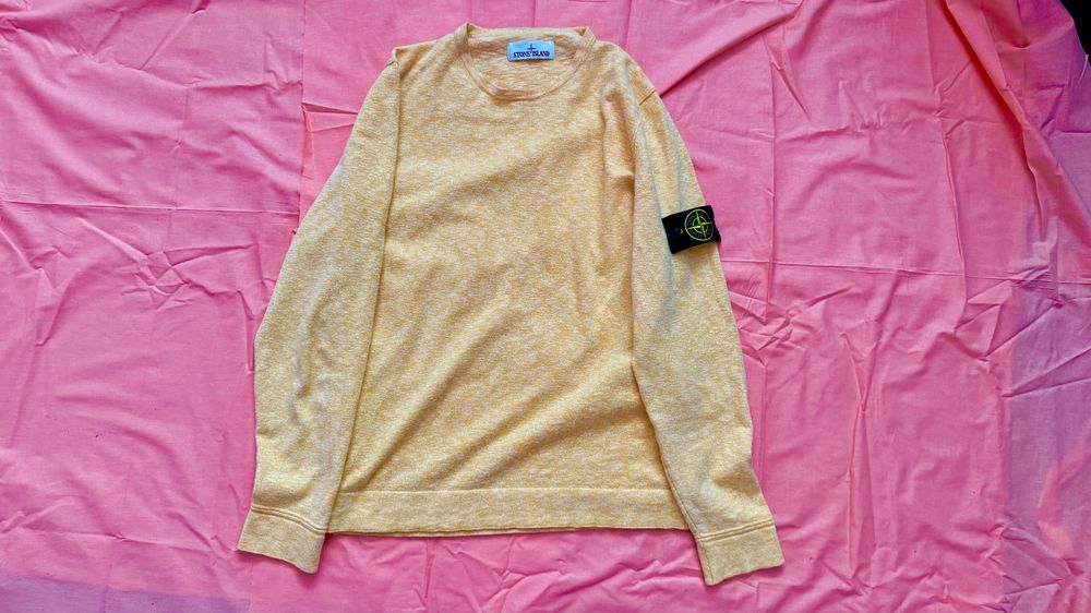 Bluza galbena Stone Island