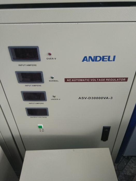 Продается сталибизатор 30000 va 3-х фазный