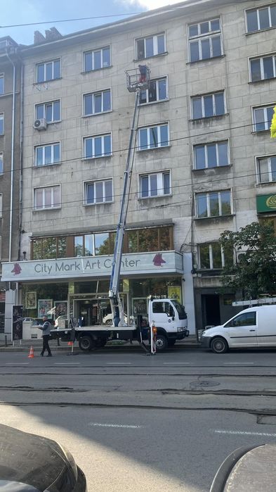 Услуги с Автовишка до 19 м.