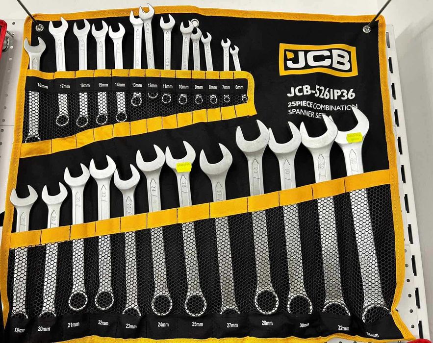 Комплект звездогаечни ключове JCB 25бр ,6-36мм