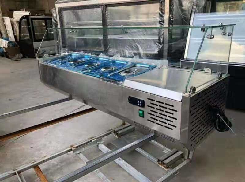 REDUCERE Salatiera 1.8m vitrina rece ingrediente -TRANSPORT GRATUIT