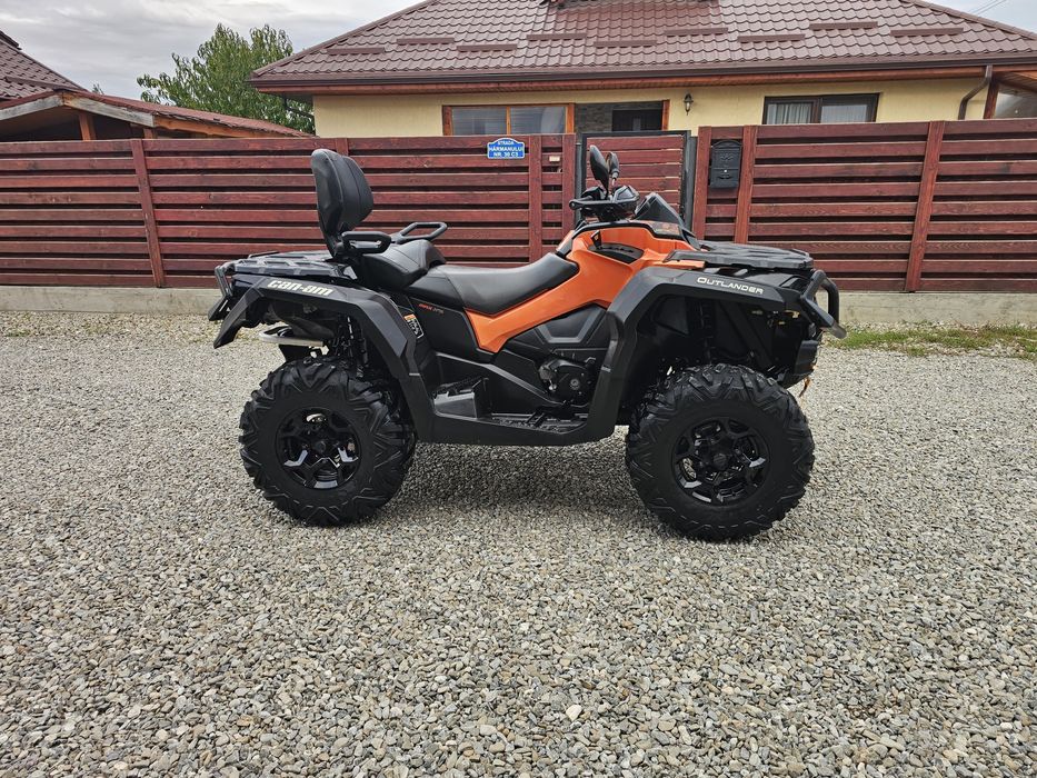 Can Am Outlander Max 650cm,2021, rar efectuat , carte Romania, variante atv Cf Moto, Polaris