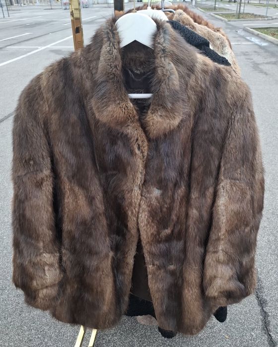 Палта от естествен косъм