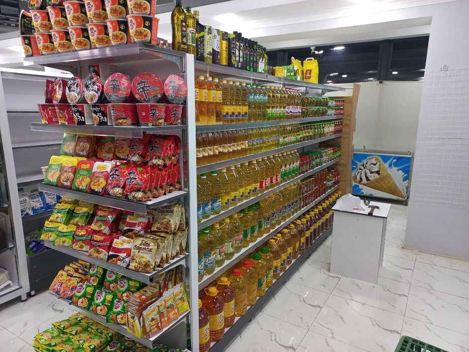 Прилавки магазинов