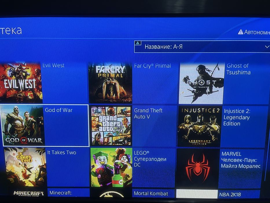 Сдаю в аренду ps4 с топовыми играми(36игр)