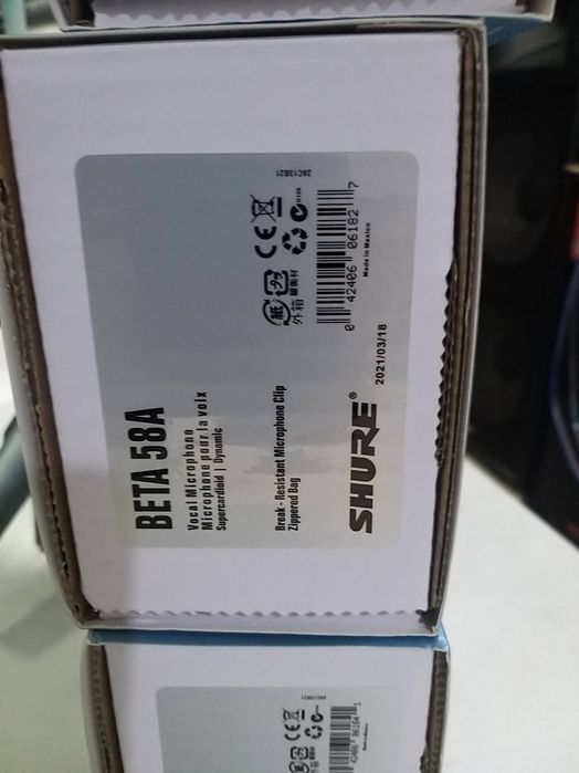 Микрофон sennheiser e845s  Shure  beta58 sm58