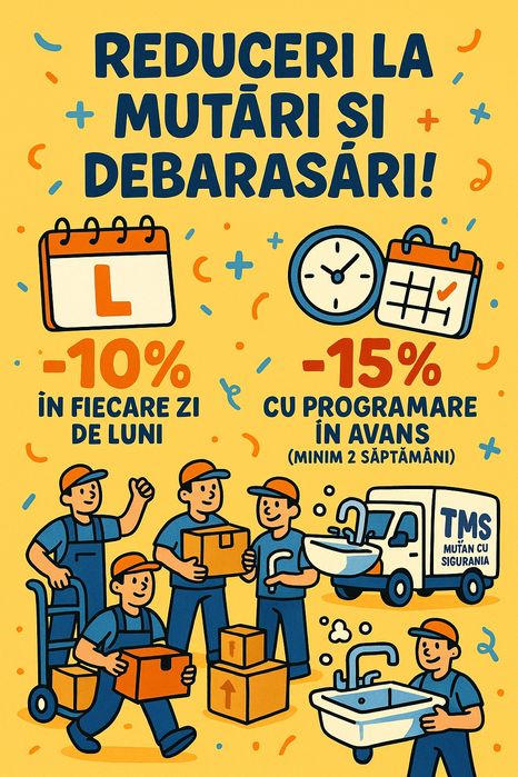 Debarasare spatii case apartamente mobilier canapele electrocasnice