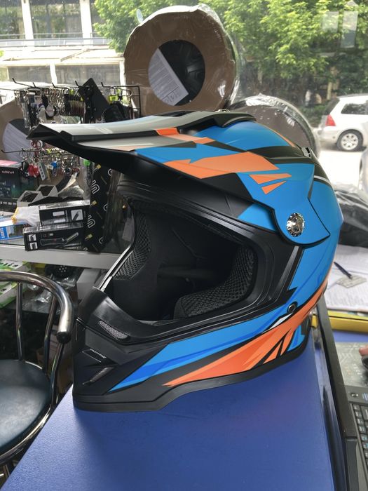 Нова Кросова Каска С, М/ каска Крос Мотор S, M 55-56, 57-58