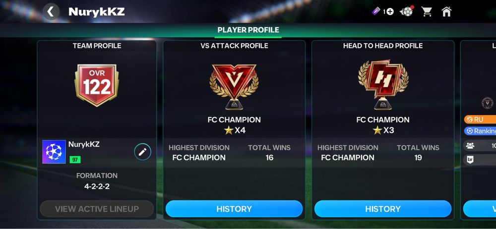 Fifa Mobile аккаунт