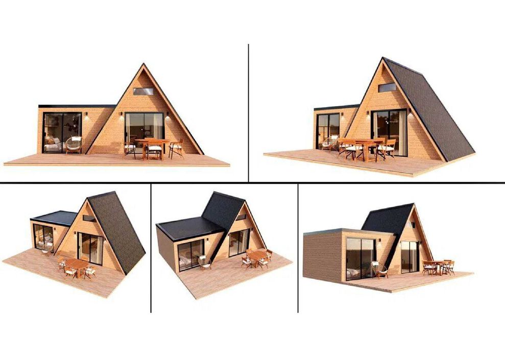 Къща,Бунгало,Бунгала,Сглобяеми къщи,Преместваеми,Модулни,Жилищни-35м²