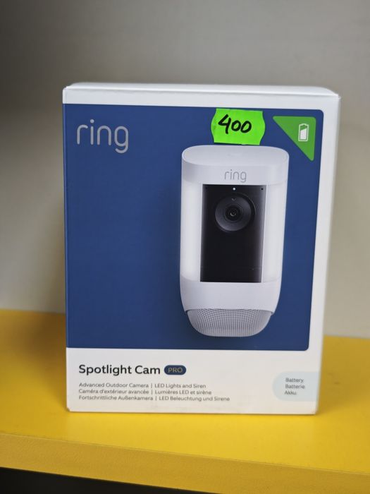 Camera Supraveghere Ring spot Light cam pro