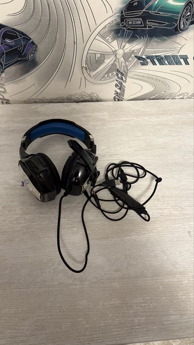 наушник XG синийй