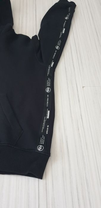 G - Star Logo Type Mens Hoodie Size L НОВО! ОРИГИНАЛ! Мъжки Суичер!