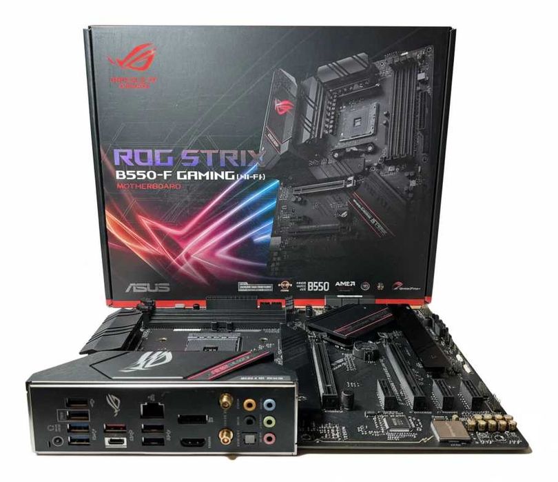 ROG Strix B550-F Gaming WiFi  + RYZEN 5 5600X 6-Core (4.6 GHz Turbo)