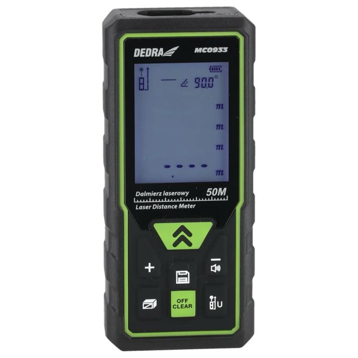 Лазерна ролетка DEDRA MC0933, 50m