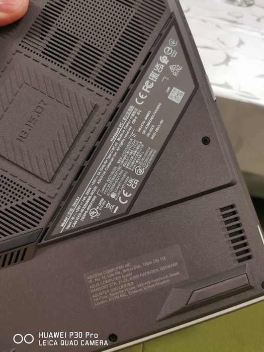 Laptop gaming asus i7 g614j