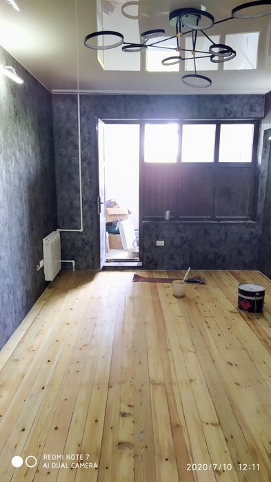 Качественная шлифовка паркета и деревянных полов на 220v