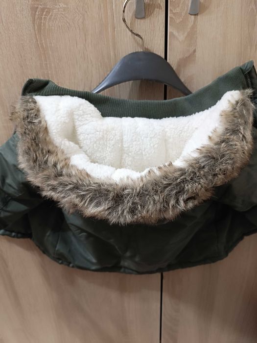 Зимно детско яке с вата, размер 80 см