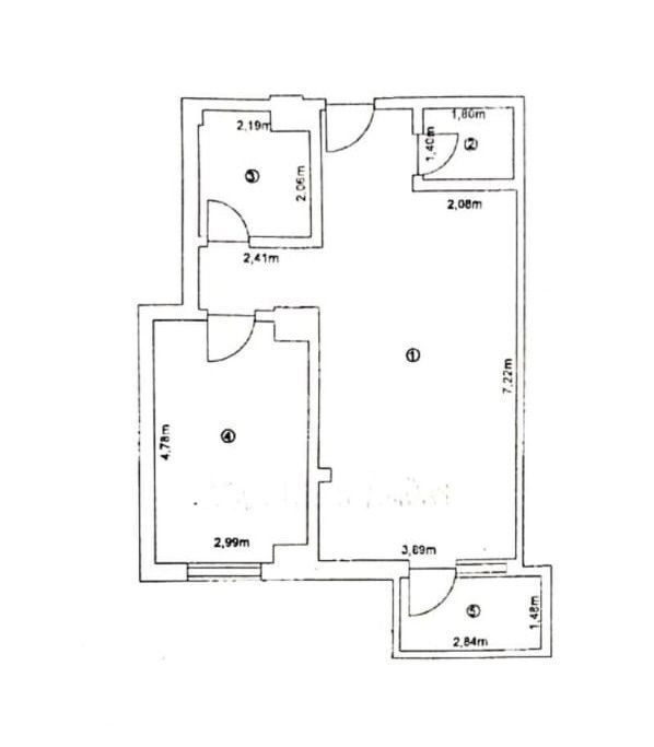 Apartament 2 camere | 60 MP | Parter inalt cu Balcon | LIFT | DECOMAND