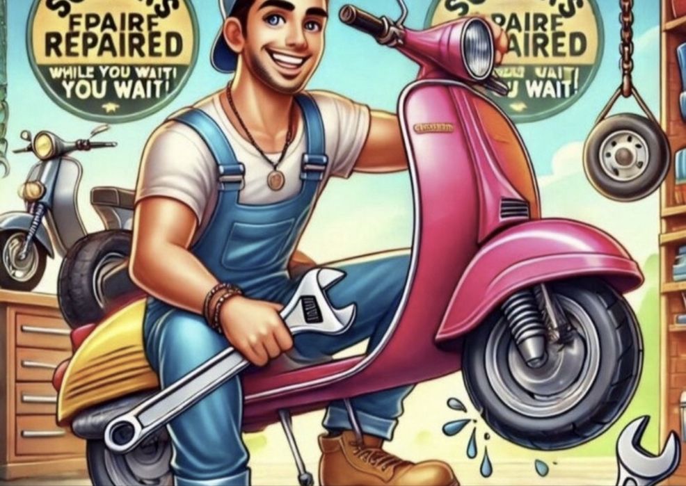 Service mobil ATV, Scutere