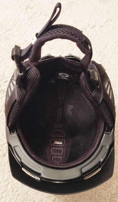 Casca ski Smith Variant Brim Black Matte