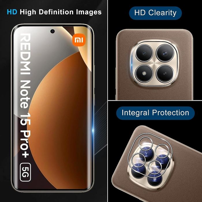Стъклен протектор за камера за xiaomi redmi note 15 pro+ plus 5g