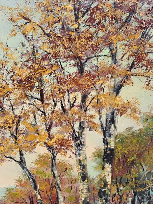 tablou pictura pe pfl 91/71 cm semnat Edi Dembinski