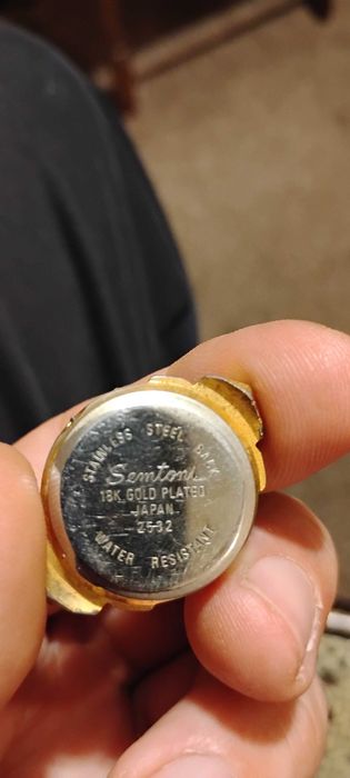 Часовник Semtoni позлатен 18К Gold