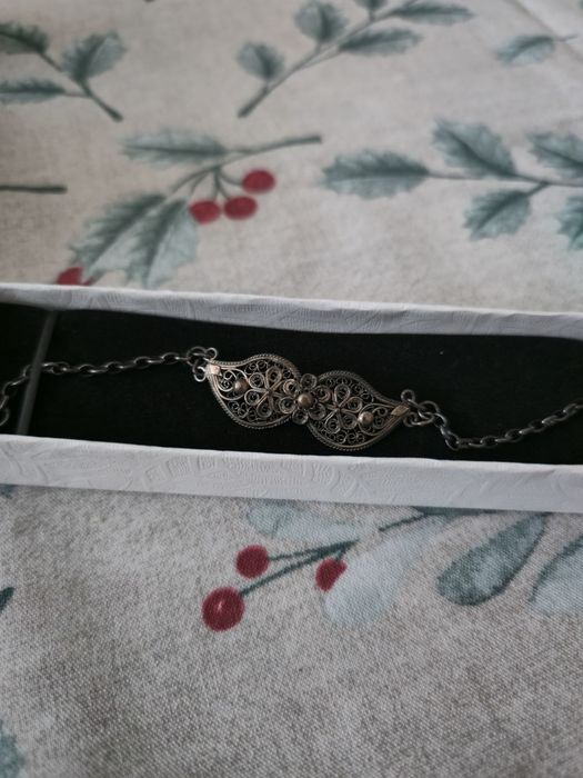 Гривна сребърна - нова