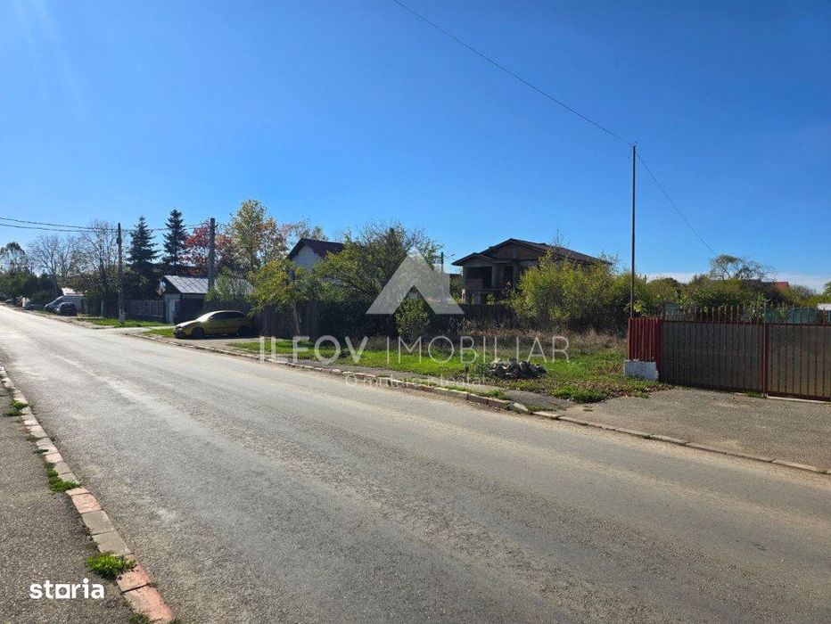 Teren intravilan 2000mp Balotesti, asfalt, utilitati, zona centrala