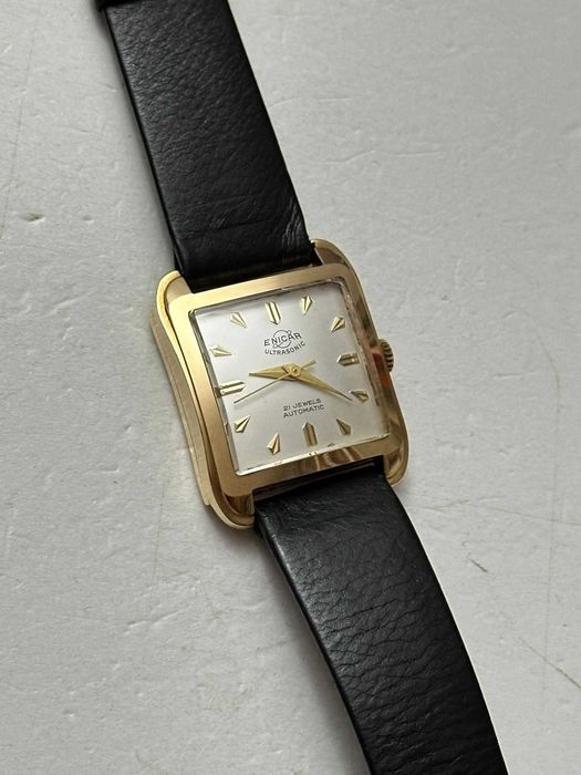 CEAS AUR 18K ENICAR - Ultrasonic - Automatic - Rar - Vintage !