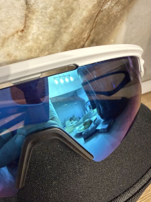 Очила Oakley Sphaera Strike Matte White PRIZM Sapphire