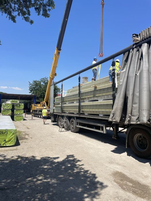 Transport utilaje, marfa, agregate,inchiriere trailer