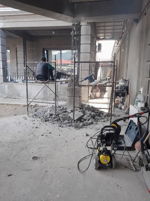 Ferfrator xizmati beton buzish Arada kesish Almazniy kalonkada teshish