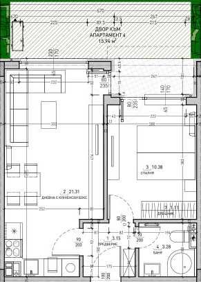 Продава се Двустаен апартамент в София, Малинова долина - 57 кв.м за 1930 €/кв.м - Снимка #3