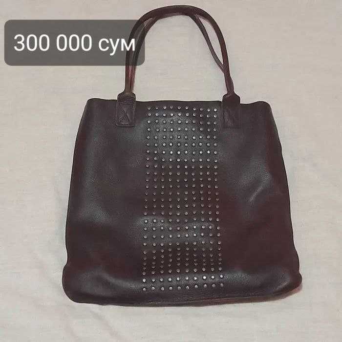 Kanishka кожаные сумки разных моделей.