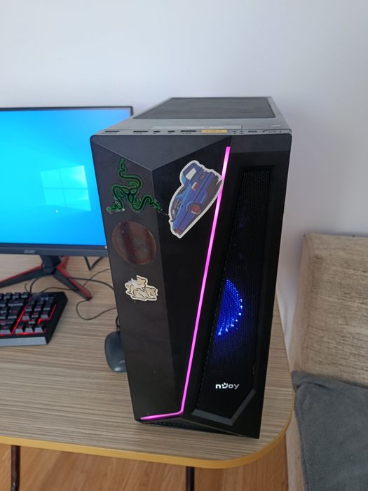 PC Gaming + Monitor Acer 27" – Gata de utilizare