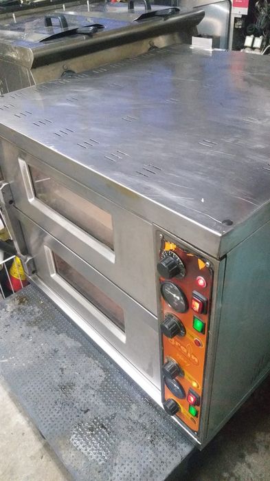 Италианска двойна фурна за пици Moretti