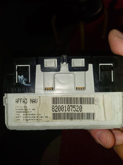 Display bord Renault Megane 2