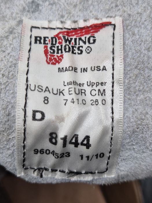 Red Wing 8144 6-Inch Classic Round Boot, Slate Blue, USA 8D/ EU 41