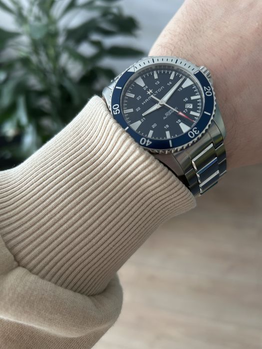 Ceas Hamilton Navy Khaki