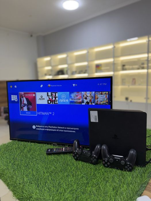 PS 4 slim и телевизор Yasin в продаже