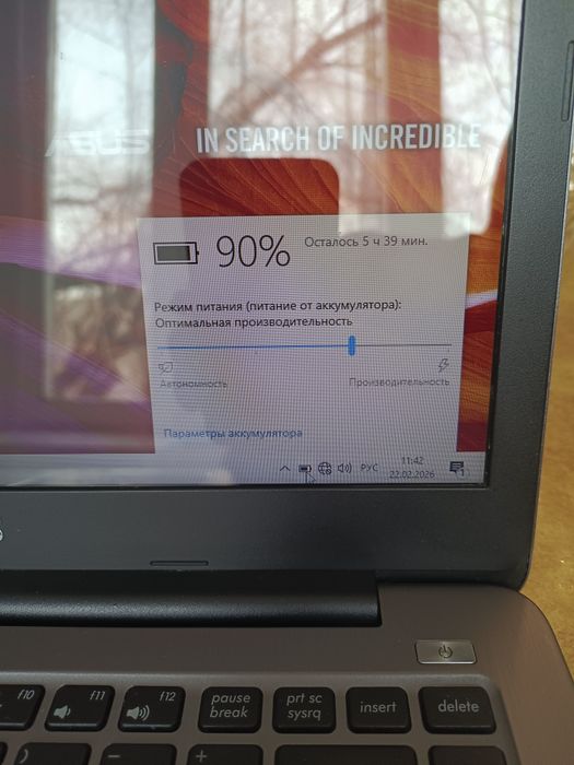 Ноутбук Asus, window 10