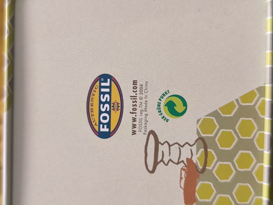 Часовник Fossil unisex, модел от 2006, с касов бон от 2009