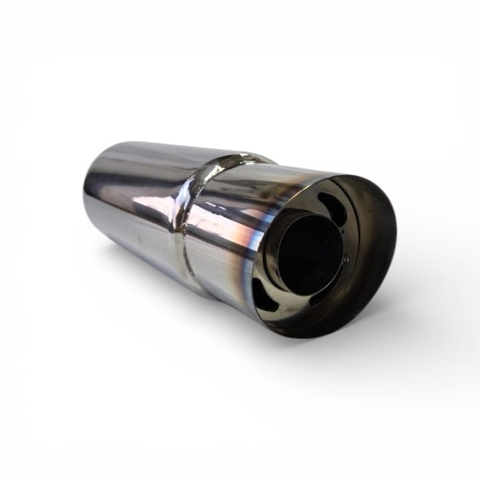 Toba sport inox arsa rotunda si tesita cu silncer reglabil