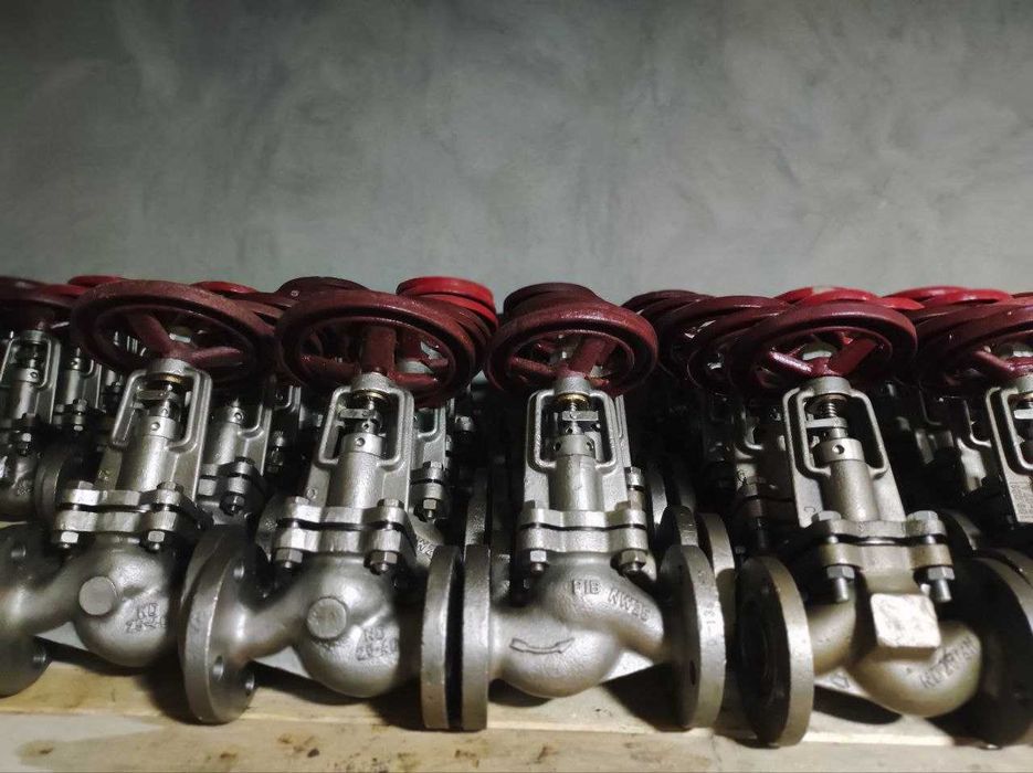 Клапан запорный 15нж40п, нержавеющий, сильфонный, фланцевый, PN 40 бар