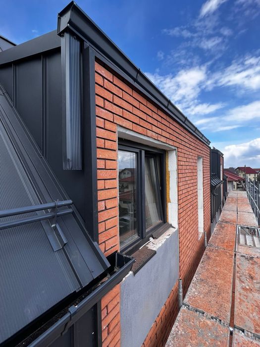 Caramida feliata, (miez de caramida felii)