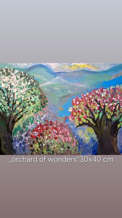 Tablou / pictura acrilica 30x40 cm