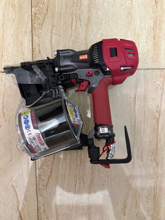 Pistol Pneumatic de Bătut Cuie în Rolă de Înaltă Presiune MAX PowerLite HN90F (45-90mm)